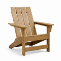 Fauteuil en bois d'acacia brun